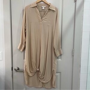 H&M Light Tan Blouse